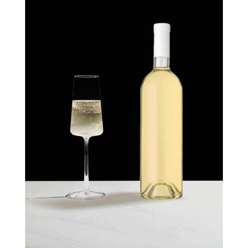 Clear Flared Champagne Flute - 8 oz, 2 Pack