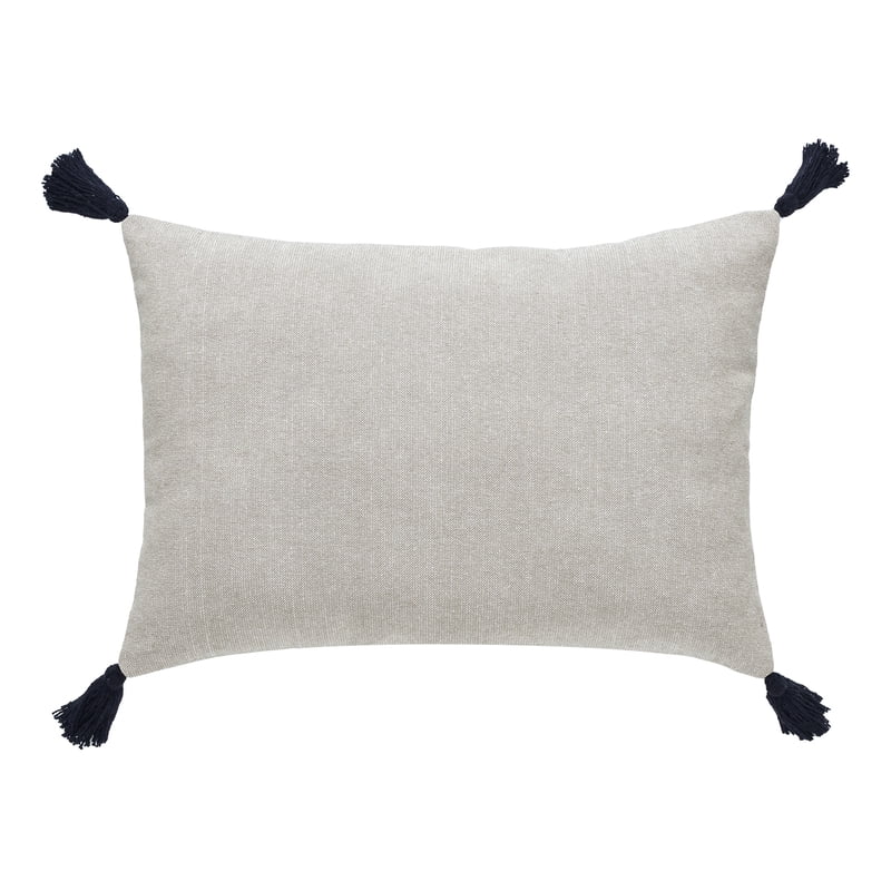Lumbar Throw Pillow with Faith Text - Tan & Black, 14 x 20 Inch - Indoor Decor - Variation of THIS listing
