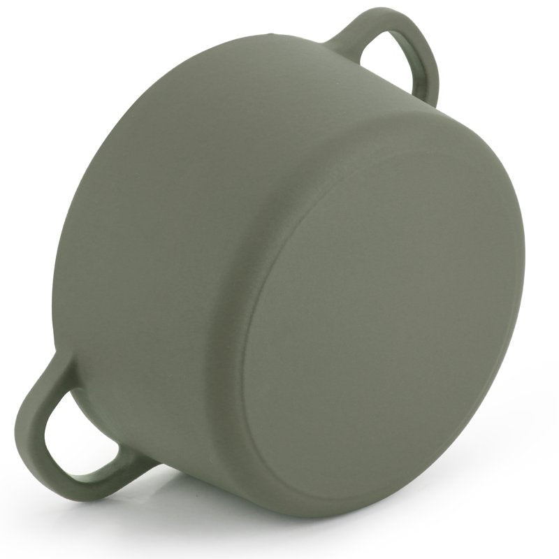 7 Quart Enameled Cast Iron Dutch Oven - Matte Green