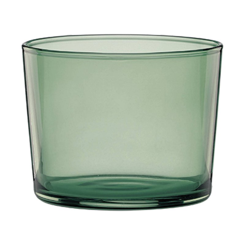 12-Piece Green Glass Stackables Drinkware Set - Entertain 365
