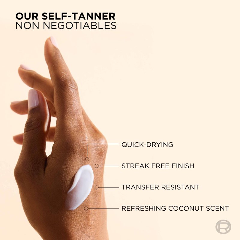 Hydrating Self Tanner Lotion - Fragrance Free Sunless Tanning Serum, 5 fl oz