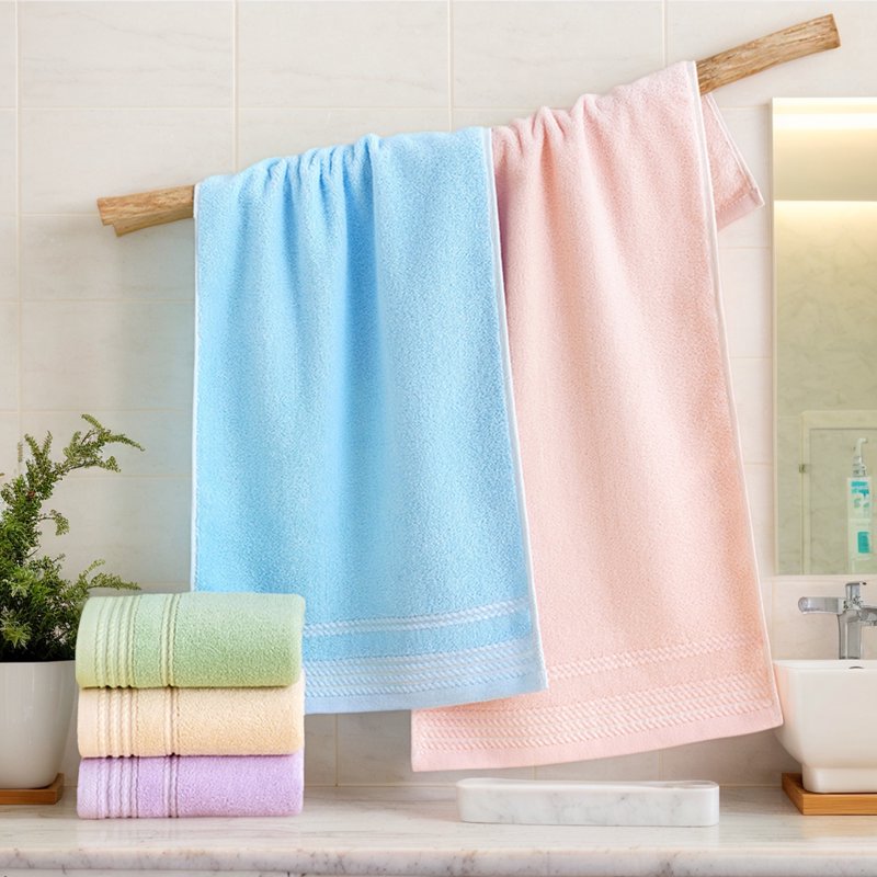 Purple Hand Towel Set - 14x30 Inches, Soft Absorbent Bathroom & Gym Towel - Unique Bargains - Variation of Purple 1-Piece