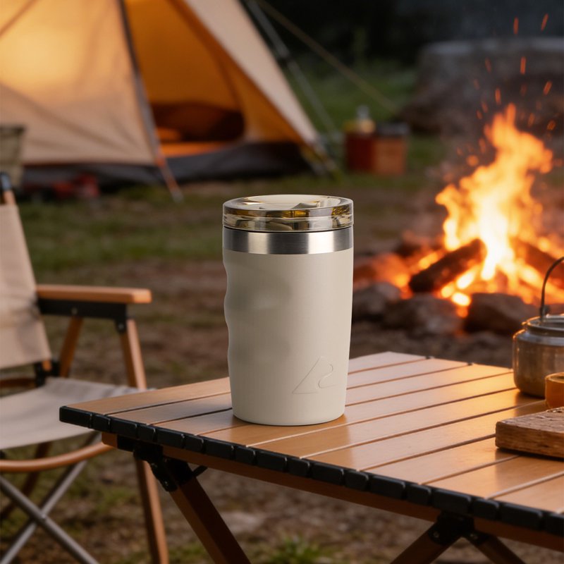 12oz Stainless Steel Insulated Travel Tumbler - Birch Gray
