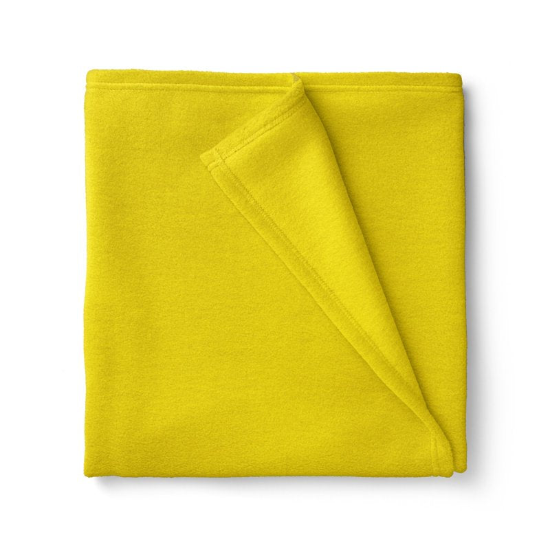 (2 Pack) Mainstays 58" x 1.5 Yards Yellow Anti-Pill Fleece Fabric for Crafts