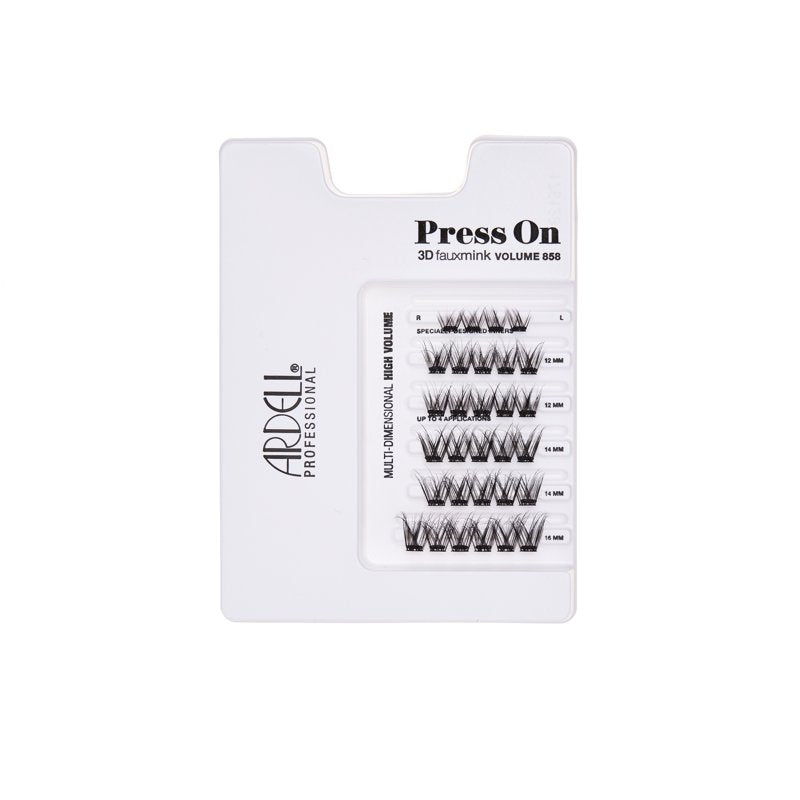 Press On Pre-Glued Lash Clusters - Volume 858, 30 Count