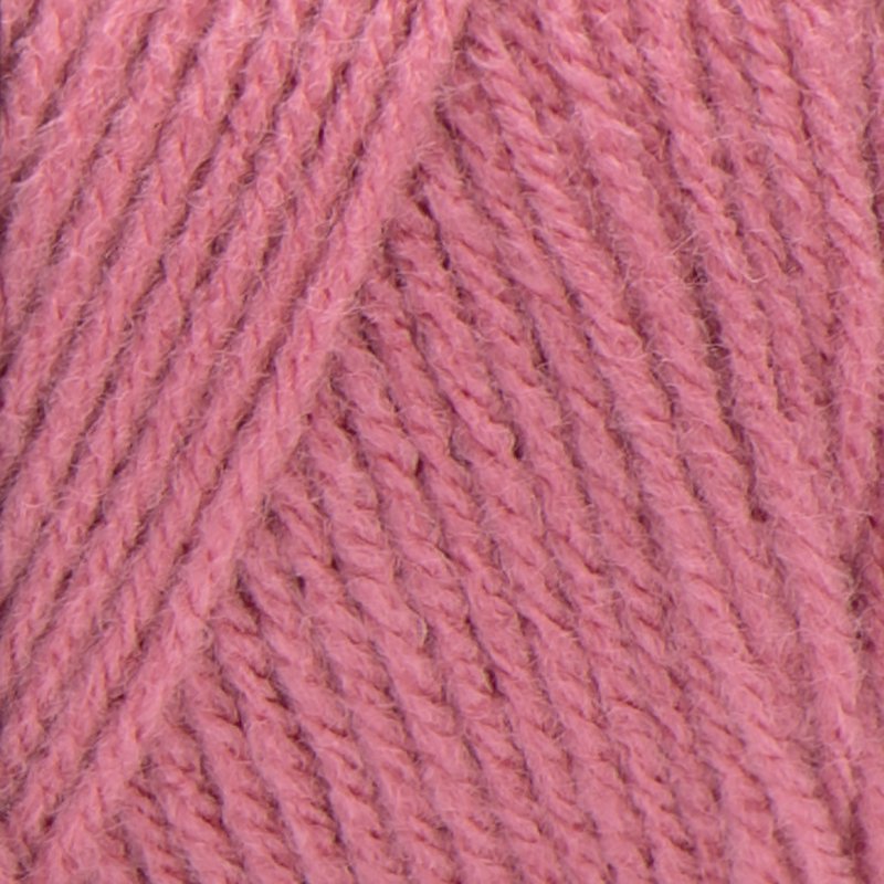 Red Heart Super Saver Worsted Acrylic Yarn Light Raspberry 2 Pack - 7oz/198g, 364yd