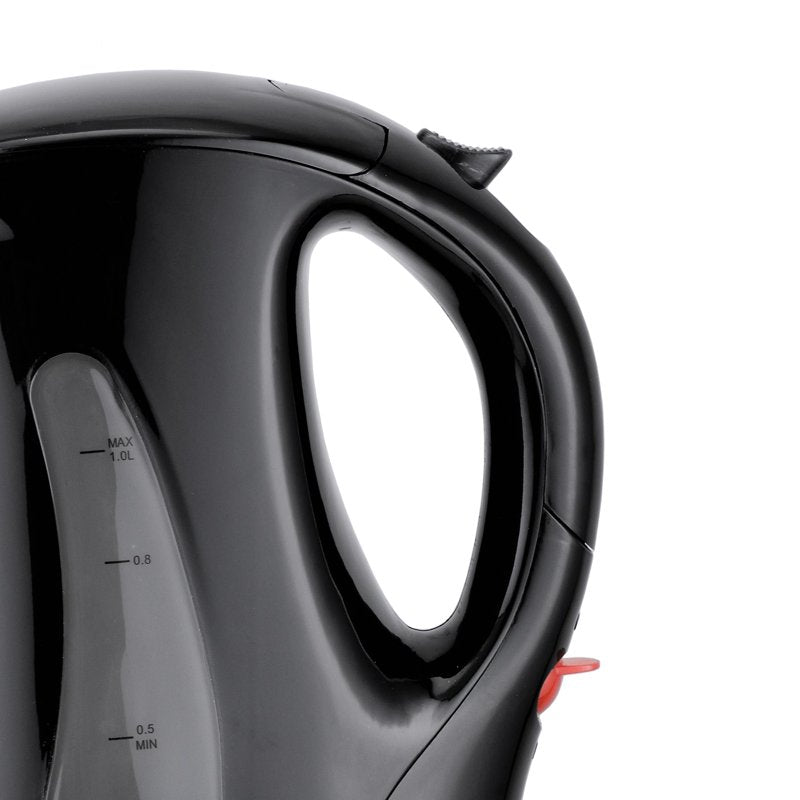 1-Liter Cordless Electric Kettle - BPA-Free, Black