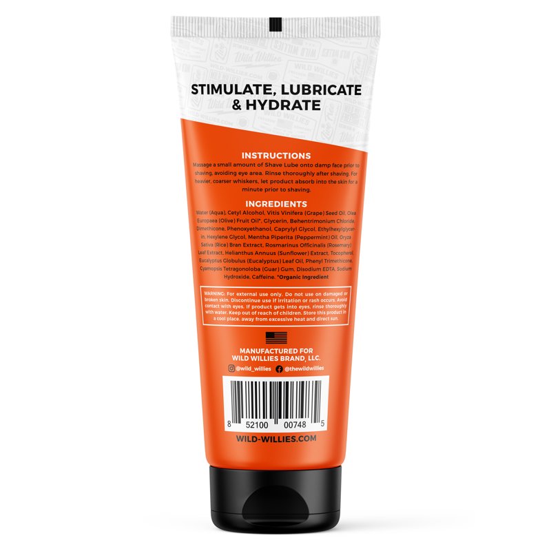 Hydrating Shave Lube - 5 fl oz Clear Shaving Gel for Precision Grooming