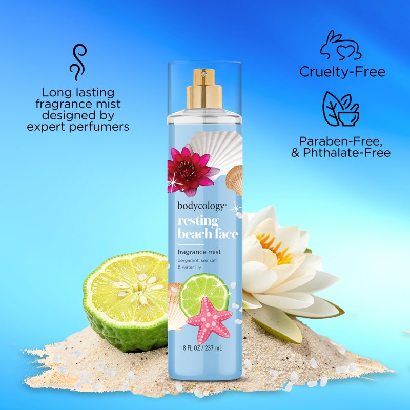 Resting Beach Face Fragrance Body Mist - 8 fl oz Fresh Coastal Scent
