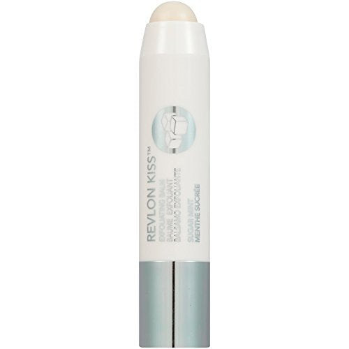 Exfoliating Lip Balm Stick with Sugar Crystals, Mint Scent