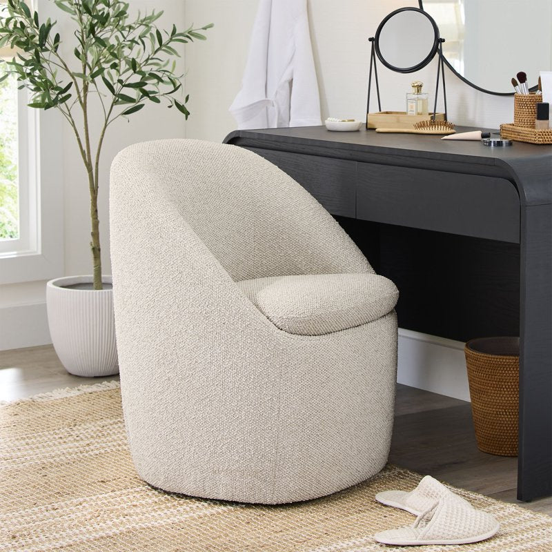 Mira Everywhere Dining Chair - Cream, 2 Pack