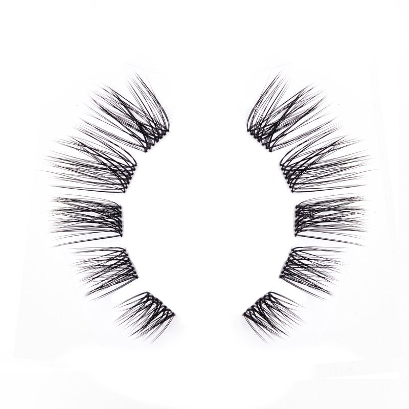 DIY Underlash Extension Kit - 30 Faux Mink Lash Clusters, Bond & Seal