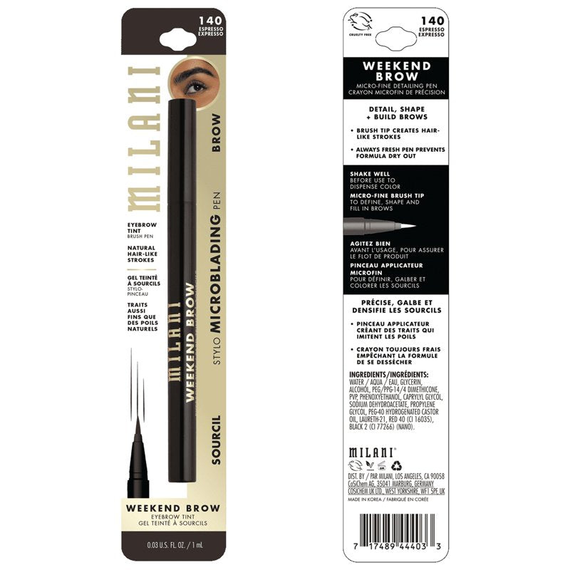 Eyebrow Tint Pen - Ultra-Fine Brush Tip for Natural Full Brows