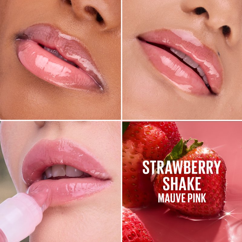 Hydrating Oil-in-Gel Lip Gloss with Hyaluronic Acid - Long-Lasting Shine