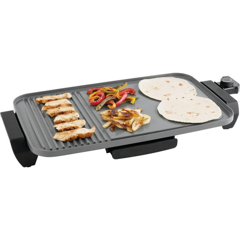 Electric Ceramic Griddle with Nonstick Surface - 12"x20"