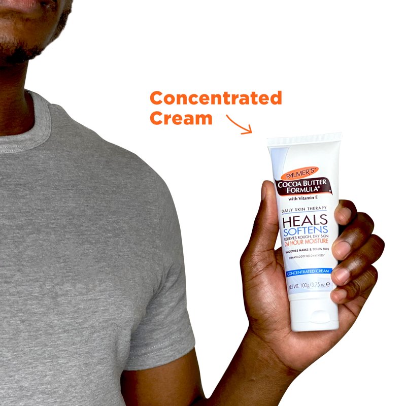 Concentrated Cocoa Butter Cream for Dry Skin - 3.75 oz