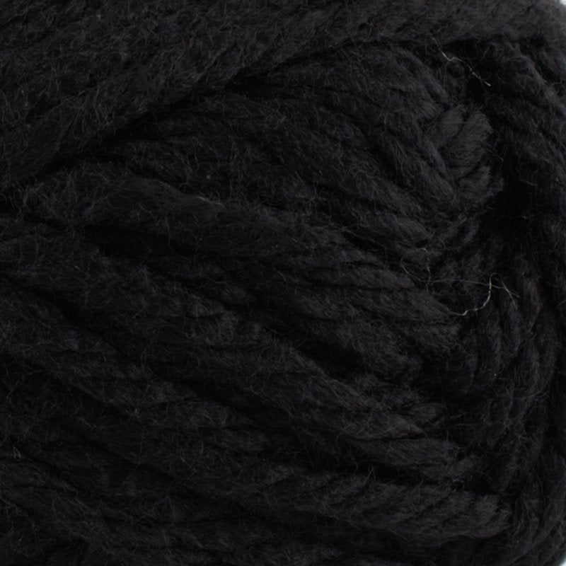Super Bulky Acrylic Yarn - Hometown Oakland Black, 135-153, 10oz