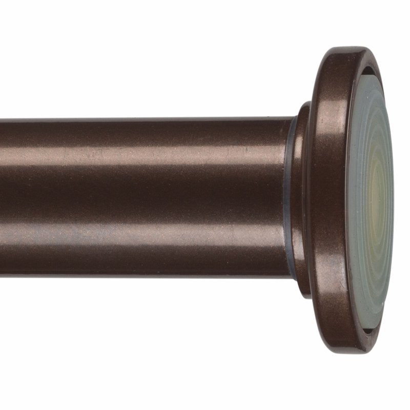 24-42 Inch Adjustable Steel Shower Curtain Tension Rod - Oil Rubbed Bronze, Variation of 24-42 Bronze