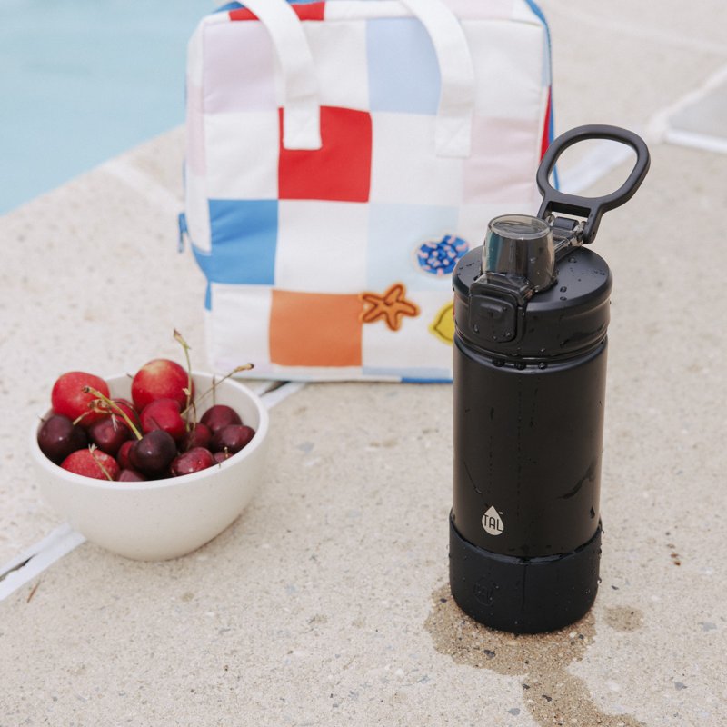 18oz Stainless Steel Ranger Push Water Bottle - Black