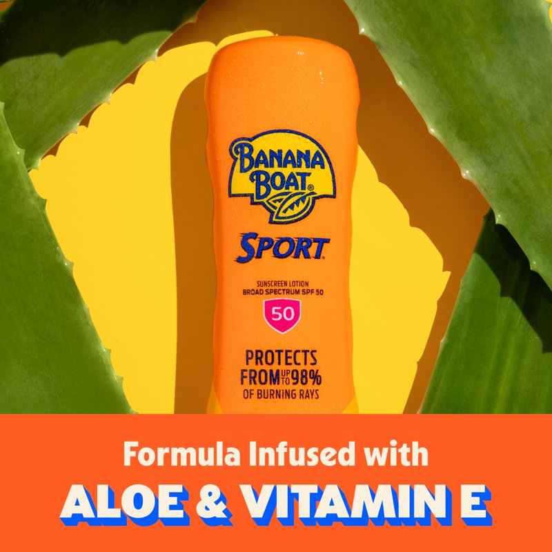 Sport Sunscreen Lotion SPF 50 - Water-Resistant, 8 Fl Oz