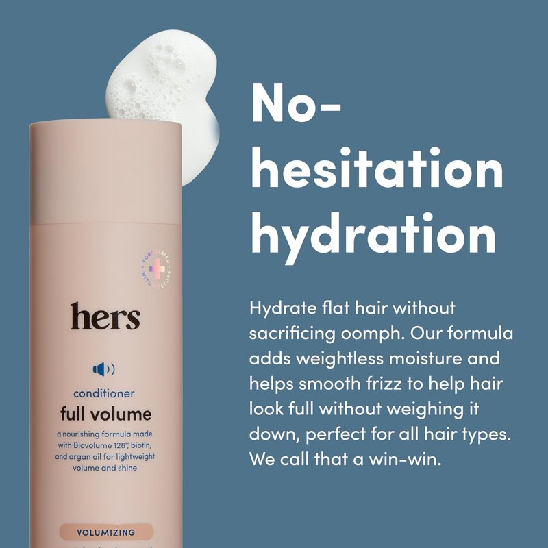 Full Volume Conditioner for Women, 6.4 fl oz - Nourishing & Strengthening