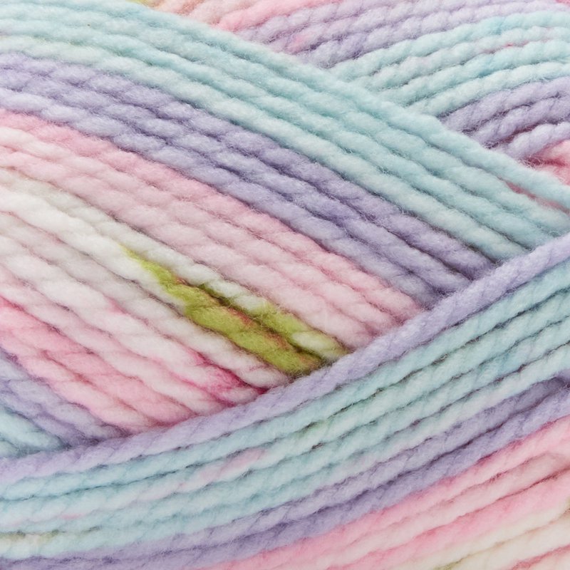 (2 Pack) Premier Yarns Bloom Chunky Big Yarn - Hydrangea, Bulky Acrylic Yarn for Knitting & Crochet