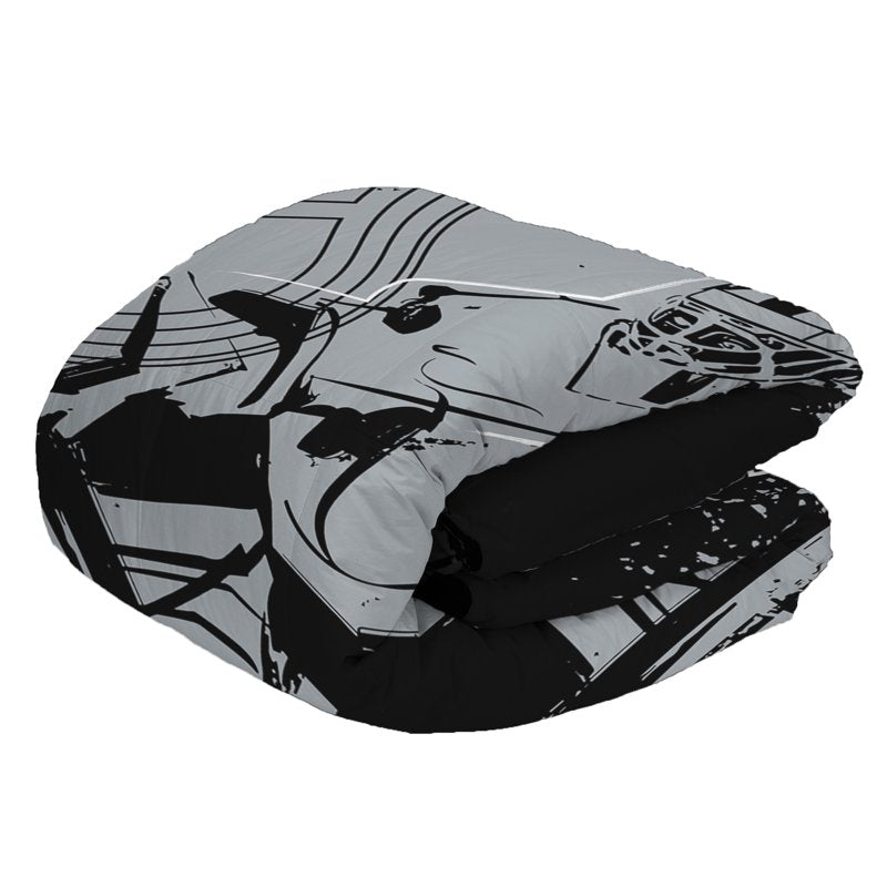 NHL Multi Team Puck Stop Twin/Full Comforter Set with Pillowcase - Variation of THIS listing