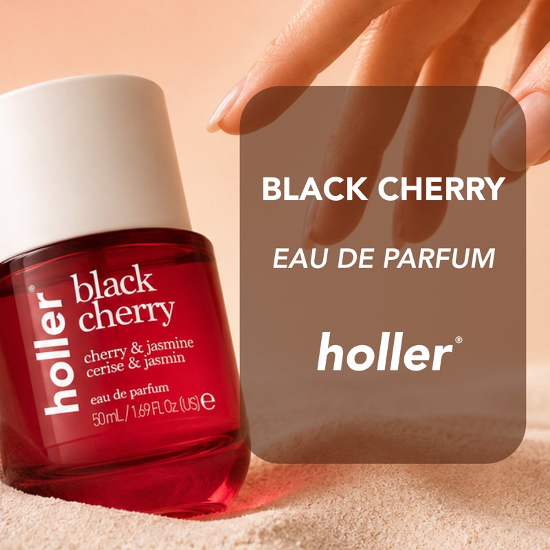 Black Cherry and Jasmine Eau De Parfum - Long Lasting Floral Fragrance