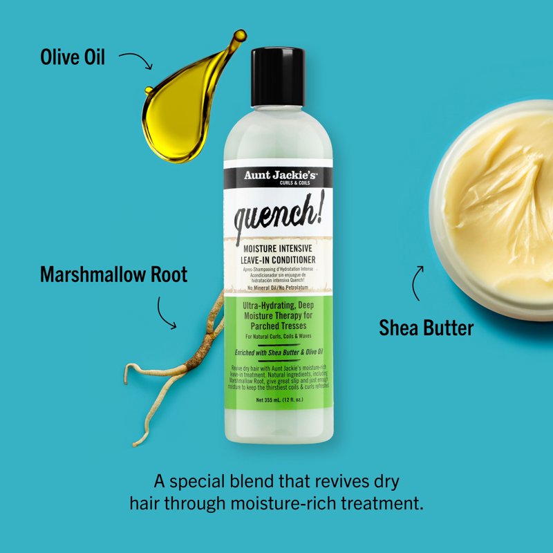 Moisturizing Leave-In Conditioner for Curly & Coily Hair - 12 fl oz