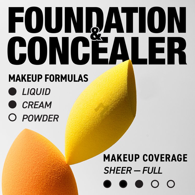 Makeup Sponge Set - Miracle Complexion & Concealer Duo