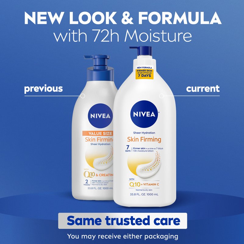 Skin Firming Body Lotion with CoQ10 and Vitamin C - Moisturizing Formula
