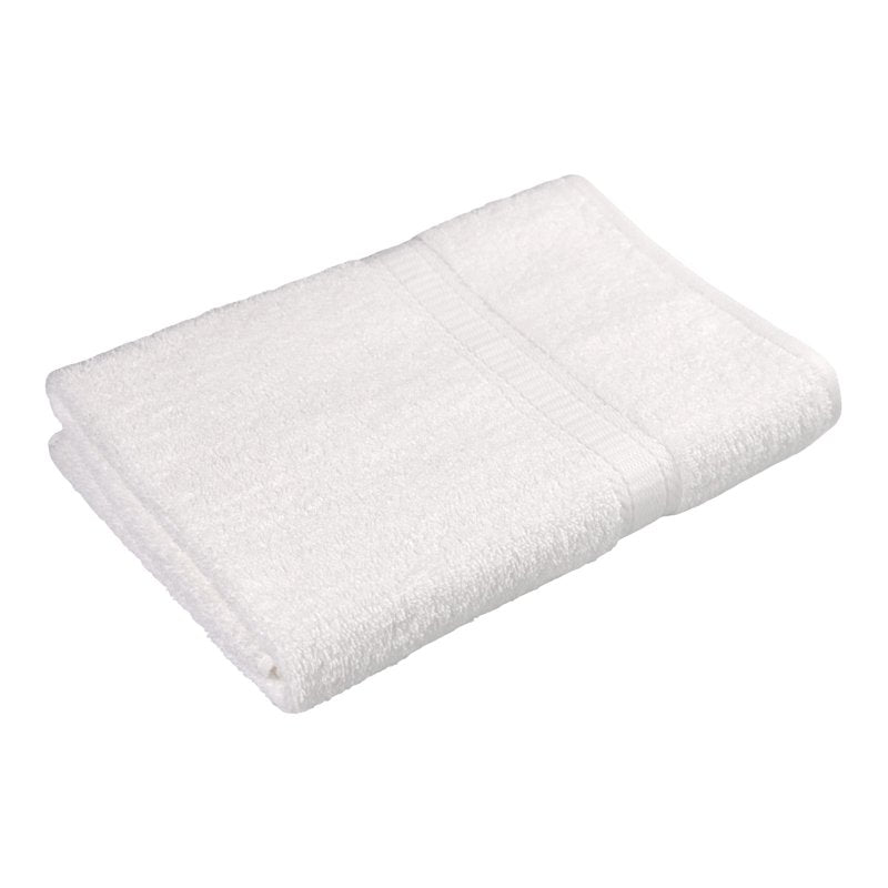 Mainstays Basic Bath Sheet - 100% Cotton, White, 30x60 Inches - Variation of White