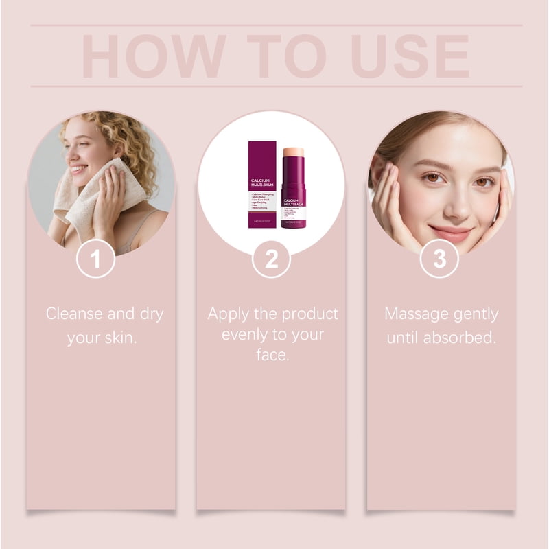 Collagen Moisturizing Balm Stick for Eye, Neck & Face - 8PC