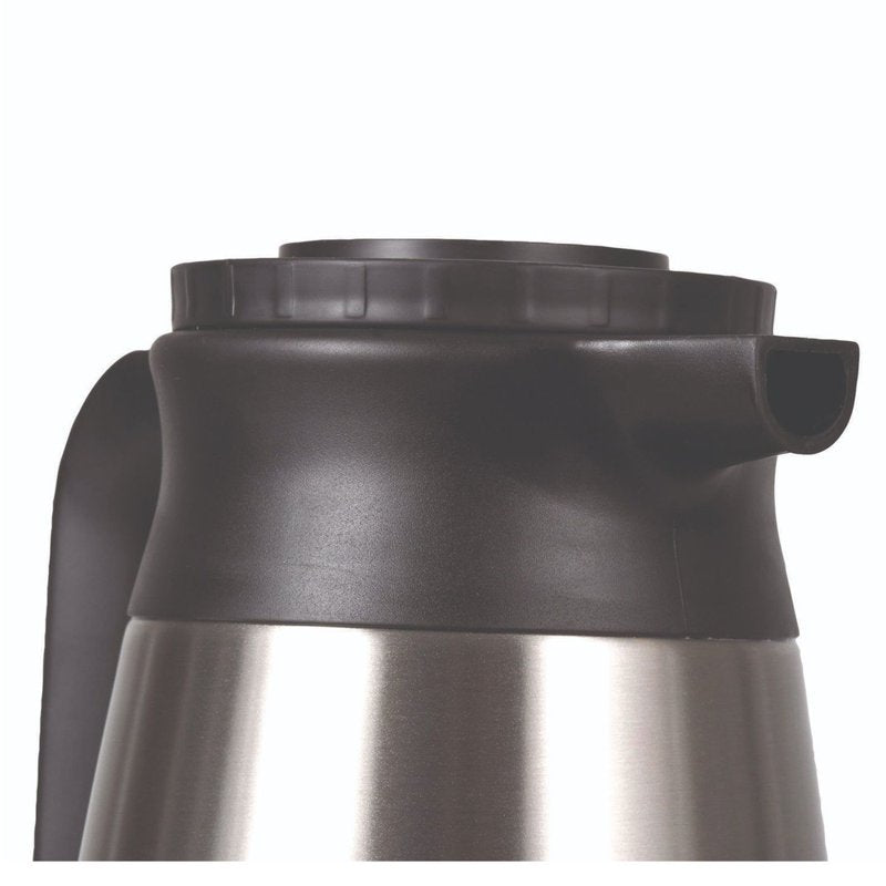 1.9 Liter Thermal Coffee Pitcher - Stainless Steel & Black