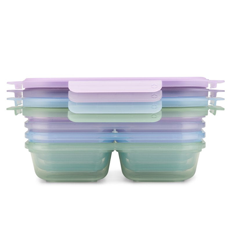 8-Piece Snack Container Set with Leak-Proof Lids - 1 Variation