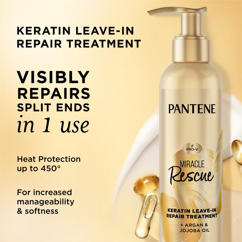 Leave-In Conditioner Miracle Rescue with Keratin - 7.6 fl oz