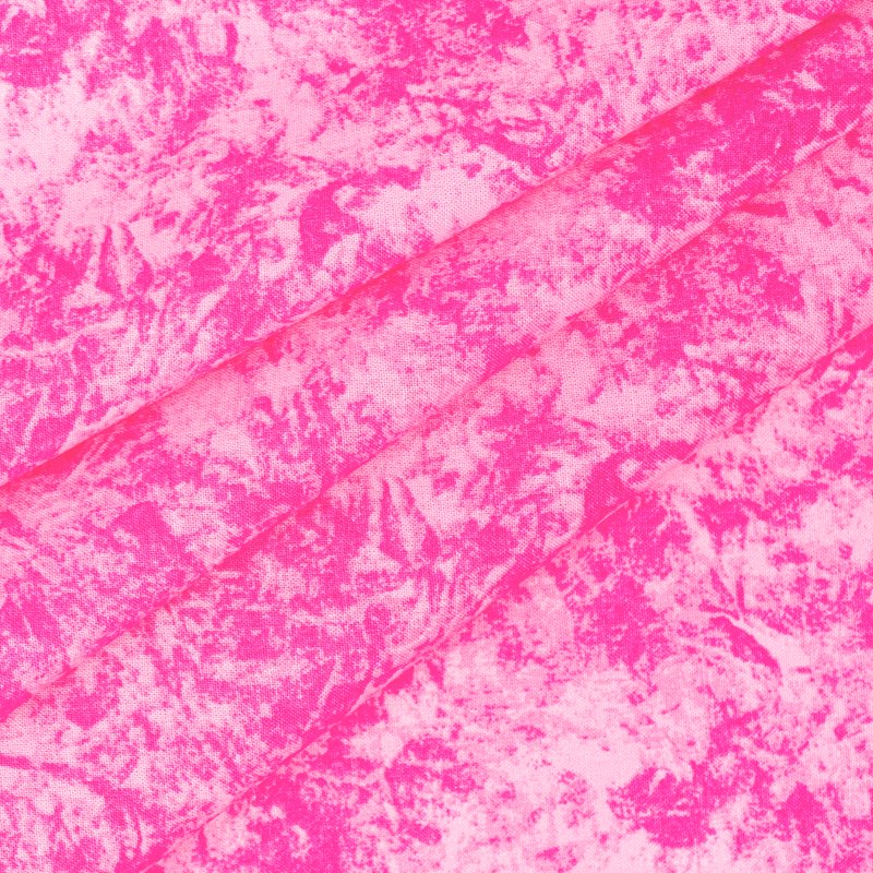 Cotton Fabric Batik Magenta 1 Yard - Quilting & Sewing Material - Variation of Single
