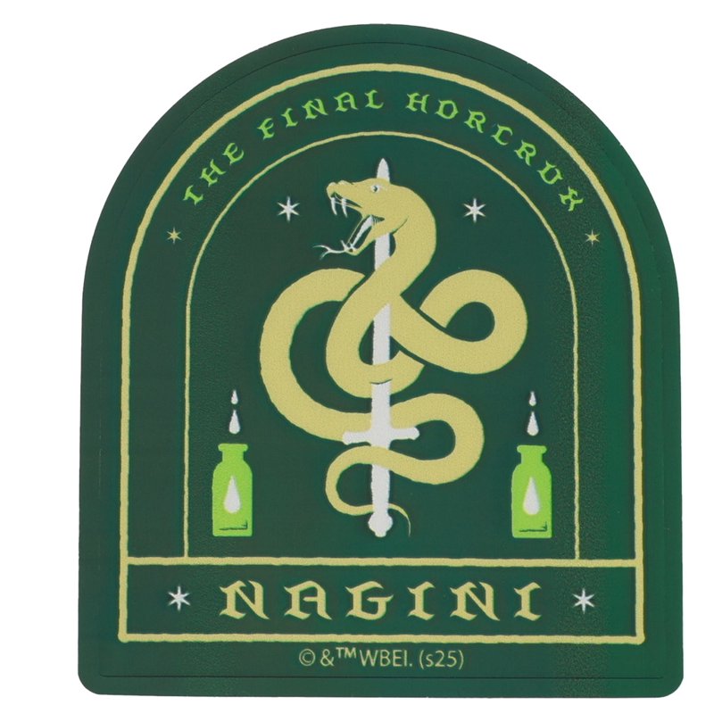 Nagini Cosmetic Bag Set with Glow-in-the-Dark Face Gems