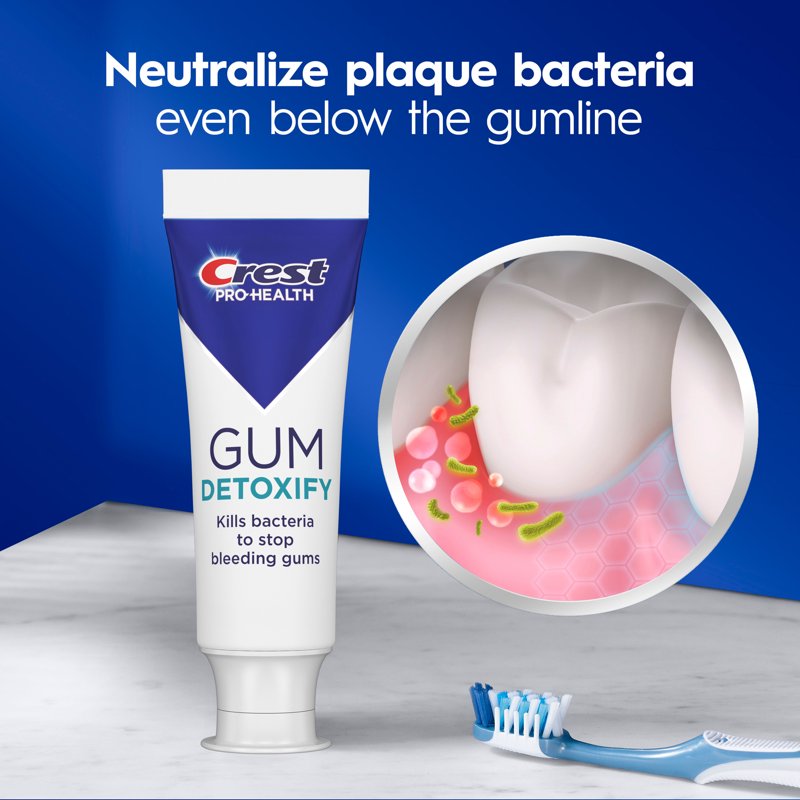 Gum Detoxify Deep Clean Fluoride Toothpaste - Mint Flavor
