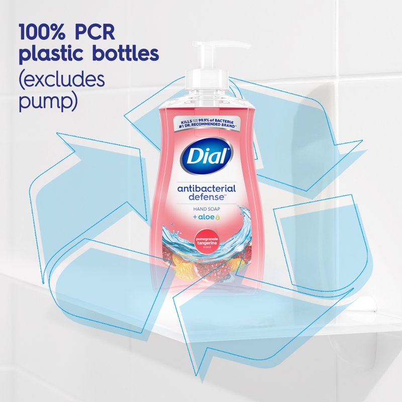 Antibacterial Liquid Hand Soap - Pomegranate & Tangerine Scent