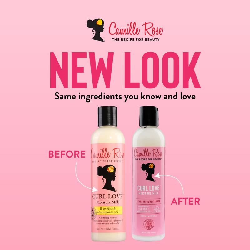 Curl Love Moisture Milk - Nourishing Leave-In Cream with Rice Milk & Macadamia Oil