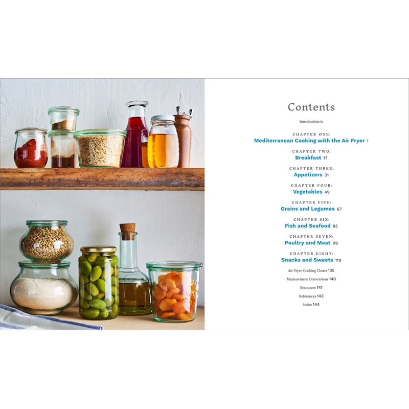 Mediterranean Air Fryer Cookbook - 95 Healthy Recipes (Paperback)