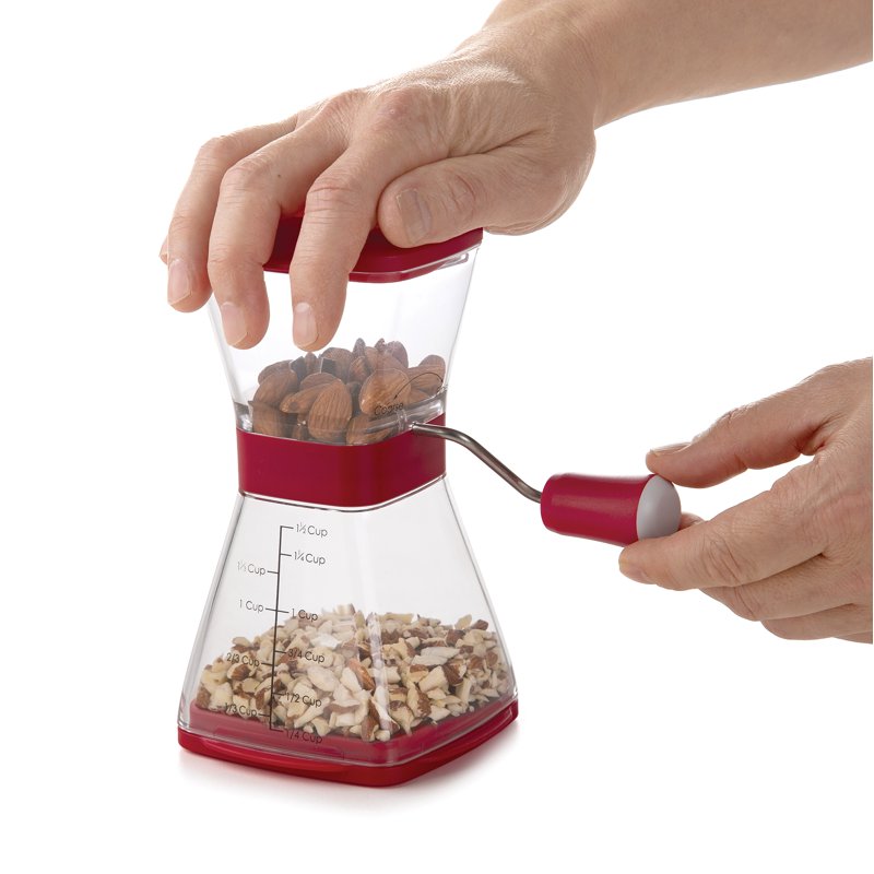 Manual Nut Chopper with Non-Skid Base - 4 Pack