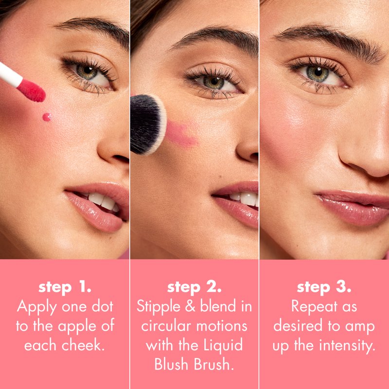 Camo Liquid Blush - Long-Lasting Highly Pigmented Cheek Color