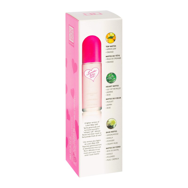 Whisper Soft Floral & Musk Body Mist - Powder Fresh Fragrance