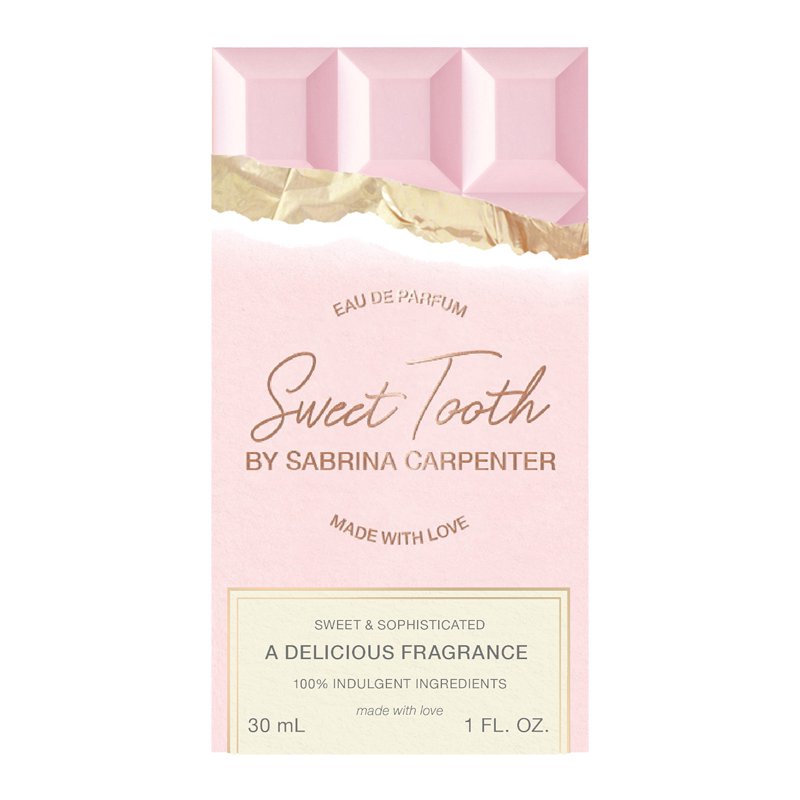 Sweet Tooth Eau de Parfum for Women - Gourmand Vanilla & Chocolate, 1 fl oz
