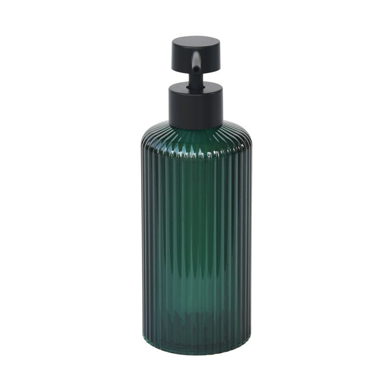 Green Plastic Soap & Lotion Pump Dispenser 14 oz - Mainstays