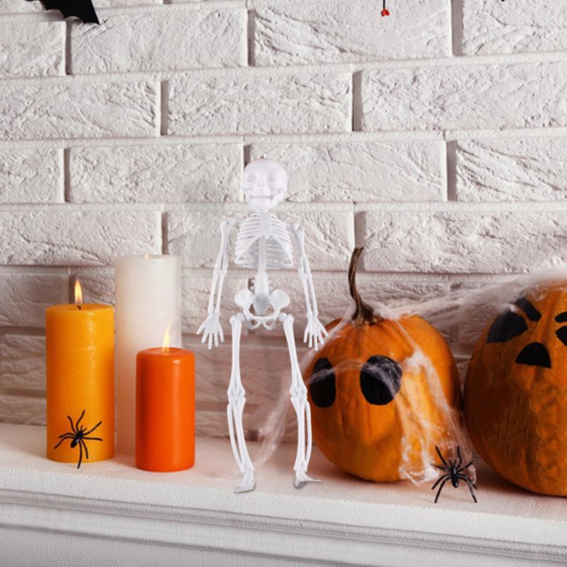 Darzheoy 11.5-Inch Halloween Skeleton Decoration - C Variation