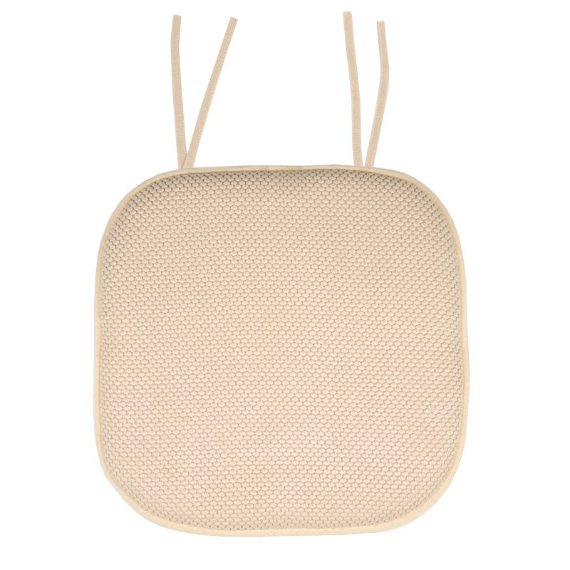 Memory Foam Honeycomb Non-Slip Chair Cushion Pad - 6-Pack, Linen