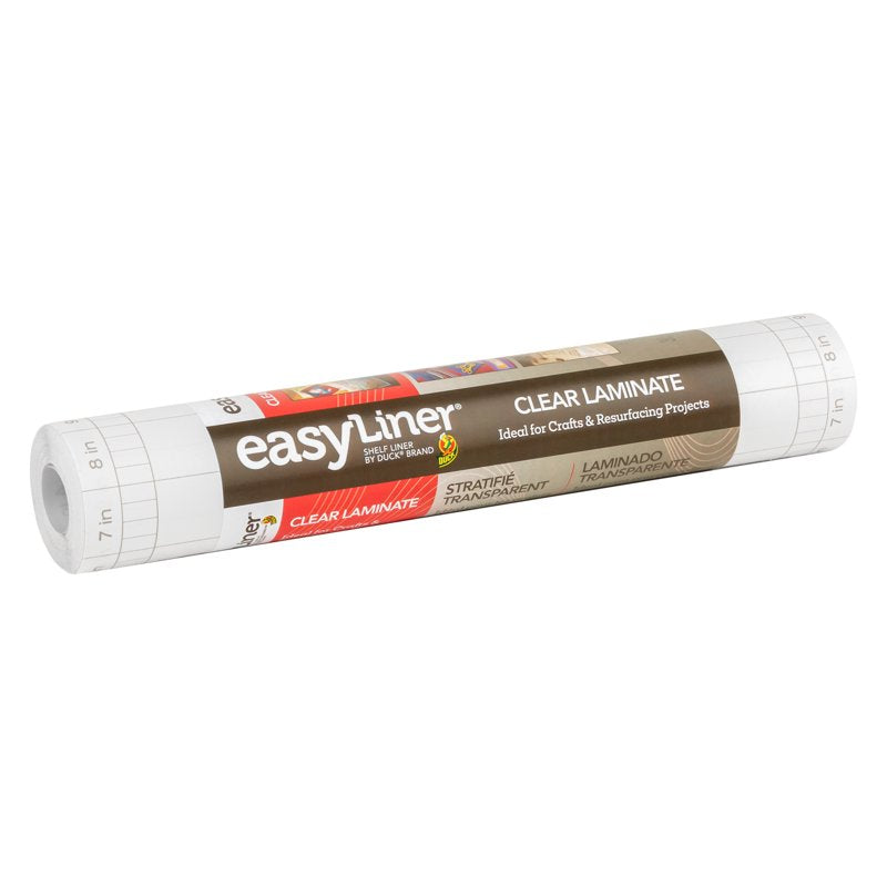 Clear Adhesive Laminate Shelf Liner - 12 in x 36 ft, 2 Pack